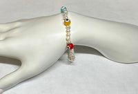 Genuine Baroque Freshwater Pearl Bracelet with Accent Stones/Beads (Available in 7" or 8")