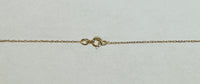 10 Karat Yellow Gold Cubic Zirconia Heart Pendant (Available with or without chain)