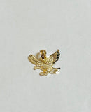 10 Karat Yellow Gold Eagle Pendant Charm