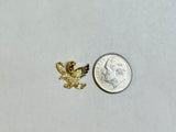 10 Karat Yellow Gold Eagle Pendant Charm