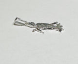 Sterling Silver Santa Muerte (Grim Reaper) Pendant