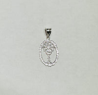 Sterling Silver Chalice Cup Pendant