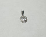 Sterling Silver Virgin of Charity "Caridad del Cobre" 9mm Baby Medal