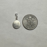 Sterling Silver Virgin of Charity "Caridad del Cobre" 9mm Baby Medal