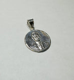 Sterling Silver Saint Jose Gregorio Hernandez Medal