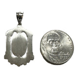 Sterling Silver 925 Our Lady of Charity "Caridad del Cobre" Chapel Medal