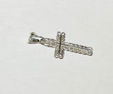 Sterling Silver 925 Filigree 1.80" Cross