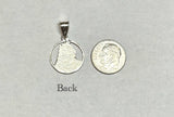 Sterling Silver Virgin Mary "Our Lady of Sorrows" Medal Pendant