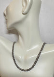 Sterling Silver .925 Ruthenium-plated Fancy 18" Necklace