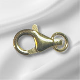 14 Karat Yellow Gold 10 x 6mm Fancy Lobster Clasp