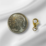 14 Karat Yellow Gold 10 x 6mm Fancy Lobster Clasp
