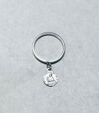 Sterling Silver Catholic Saint Medal "Anillo de Medallita" Ring