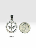 Sterling Silver Holy Spirit Dove Pendant
